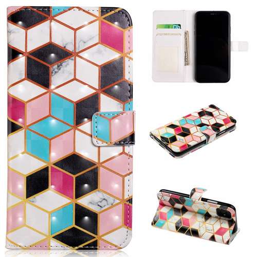 For Apple iphone11Pro Max6.1 Stereo Small Square Love Butterfly Case