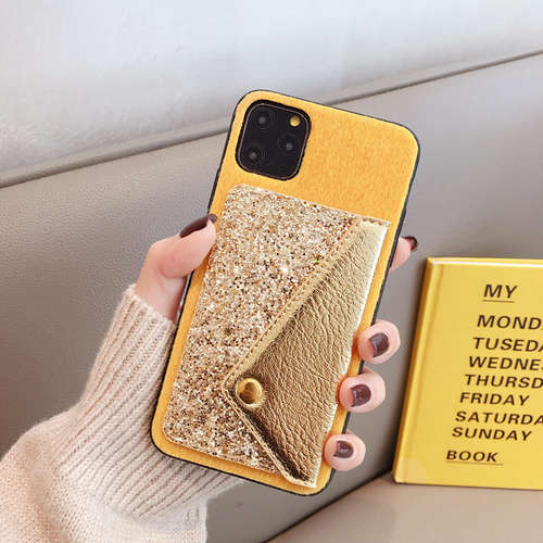 For Apple iphone11Pro Max 5.8 6.1 6.5 wallet plush phone case cover