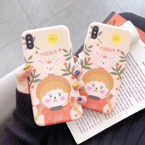 Rabbit liquid silicone phone case