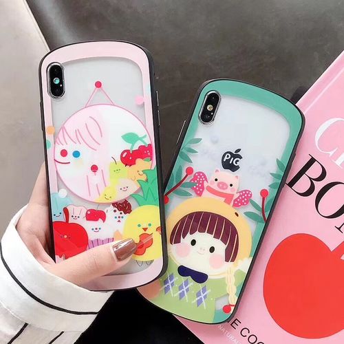 Cute Cat Refreshing Goose Shape Hollow Phone Case