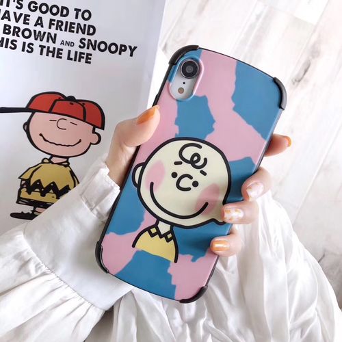 Charles Snoopy Curved Four Corners Drop-proof Phone Case