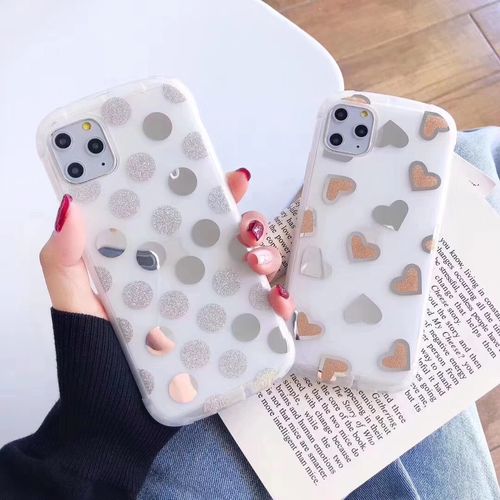 Hot stamping love wave point phone case | Yescase Store