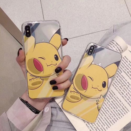 Bikachu transparent TPU phone case