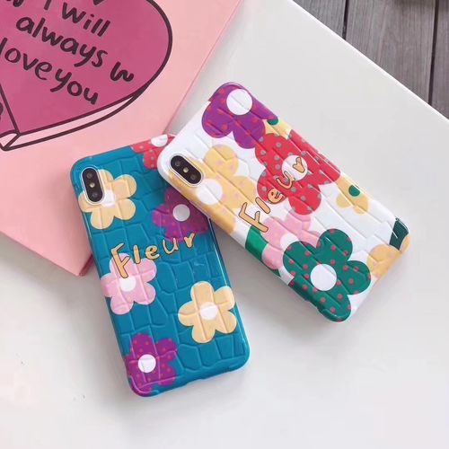 Color flower fleur phone case
