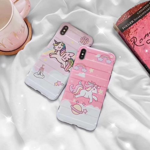 ins Dreamy girl heart unicorn case