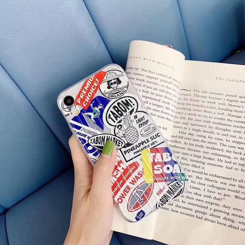 Korean label TPU phone case