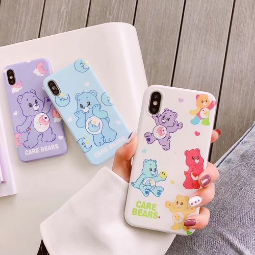 Rainbow Cute Bear ins Phone Case