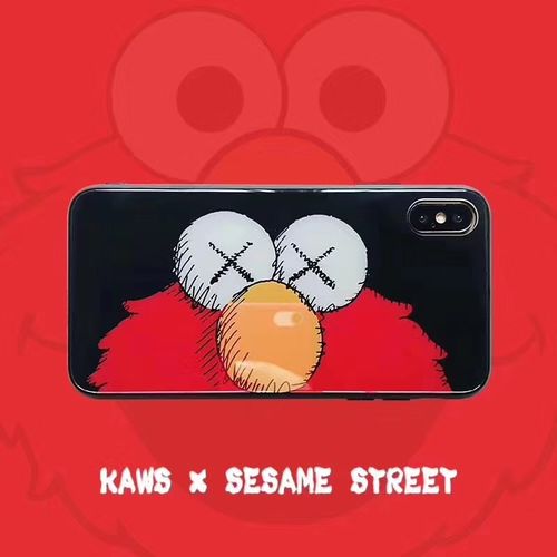 Girl sitting position sesame street phone case