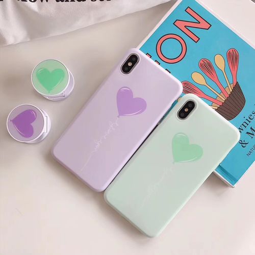 Purple Blue Love IMD Stand Phone Case | Yescase Store