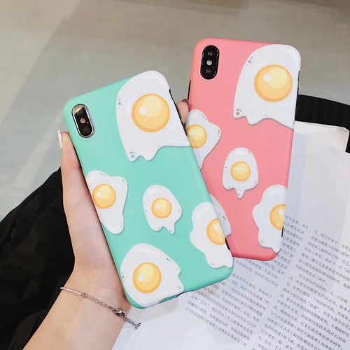 poached egg mobile phone case iphone oppo vivo