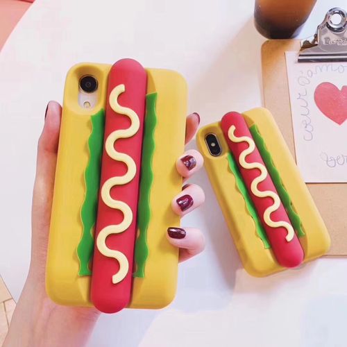 Hot dog cute phone case