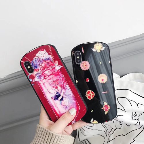 Heart Shape Icon Goose Shape Plating Phone Case