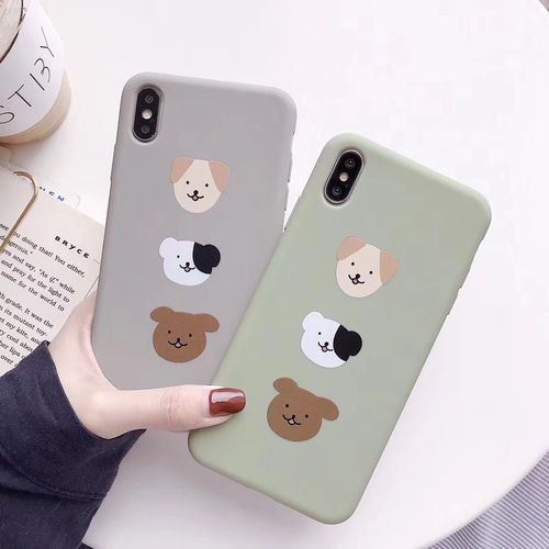 Three Puppies Thicken TPU Phone Case