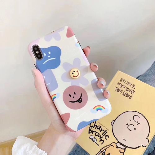 3D expression smiley phone case