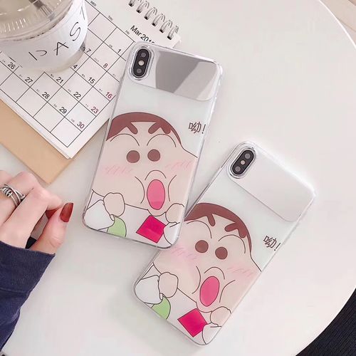 Crayon Shinchan Mirror Phone Case