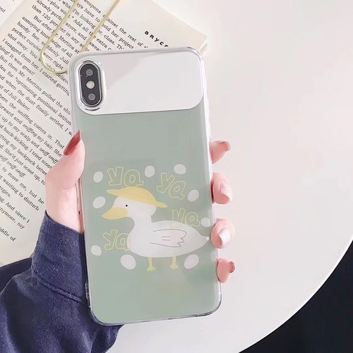 Little Yellow Duck Mirror Phone Case