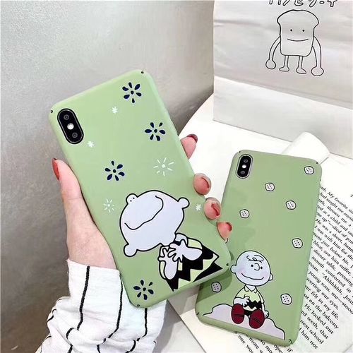 Cartoon flower hard phone case