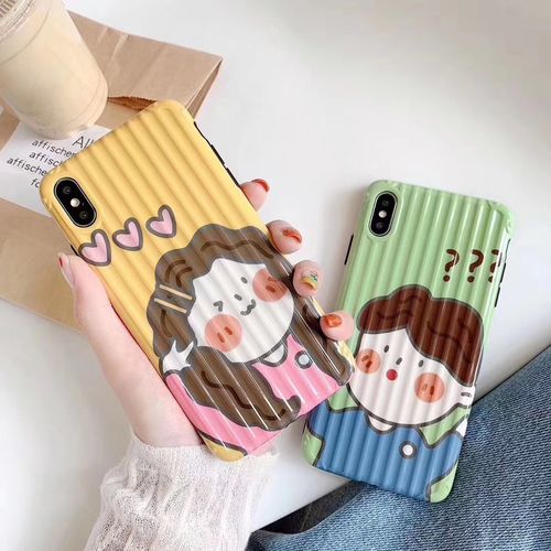 Question mark couple phone case