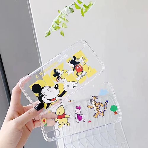 Mickey Winnie the Pooh TPU Mobile Shell