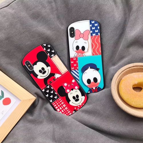 Red Minnie Glass Phone Case