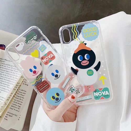 Penguin expression TPU phone case