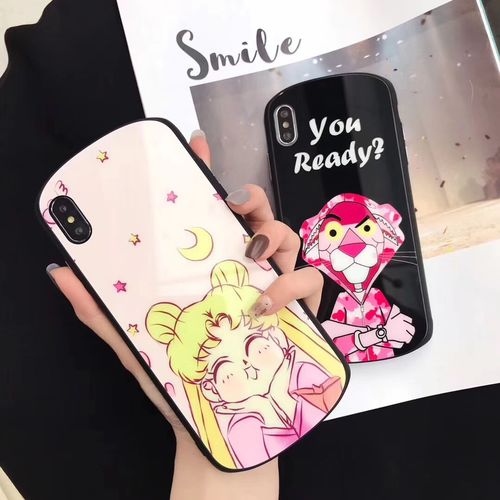 Moon Stars you ready Glass Phone Case
