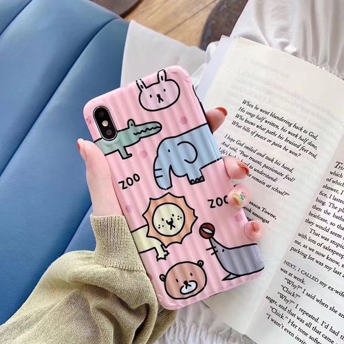 Pink zoo zoo suitcase phone case