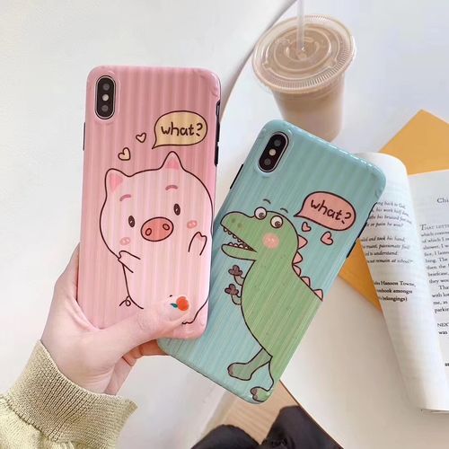 Horror and pig what four-corner shatter-resistant cell phone case