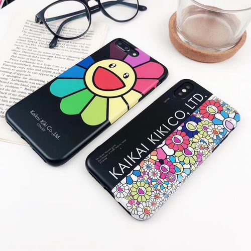 kaikai kiki sun flower soft phone case