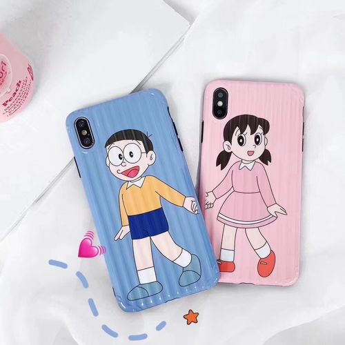 Anime cartoon daxiong static incense mobile phone case