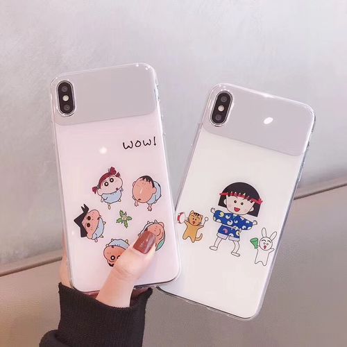 Crayon Shinchan Sports Makeup Mirror Phone Case