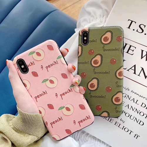 peach Avocado phone case