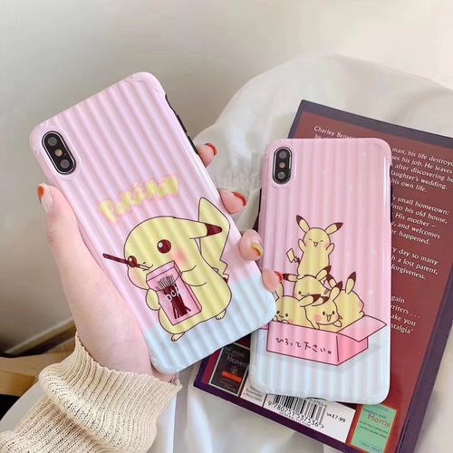 Pink bicachi baby phone case