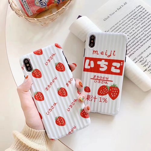 Cute strawberry phone case