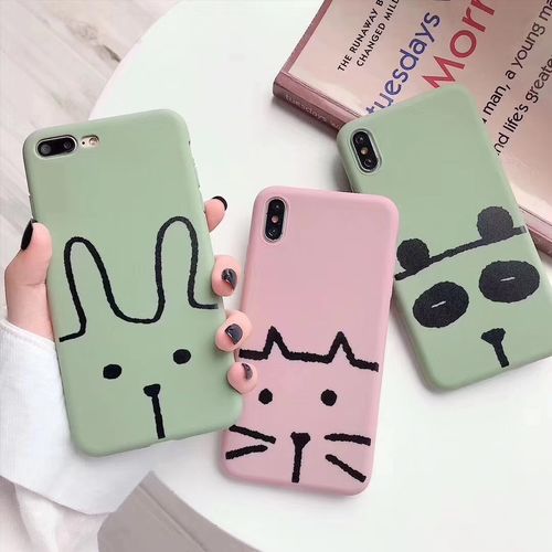 Cartoon animal funny phone case