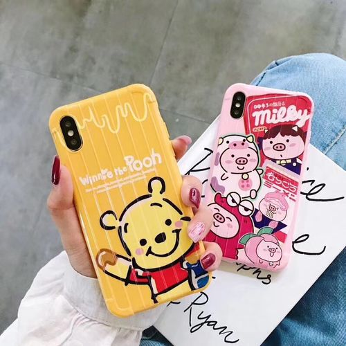 Winne the pooh piglet suitcase case