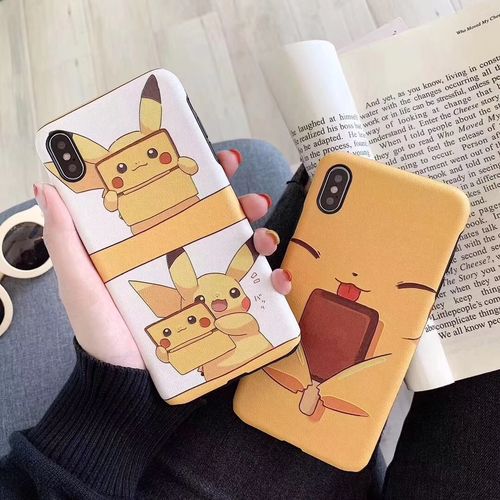 Bikachu embossed mobile phone case