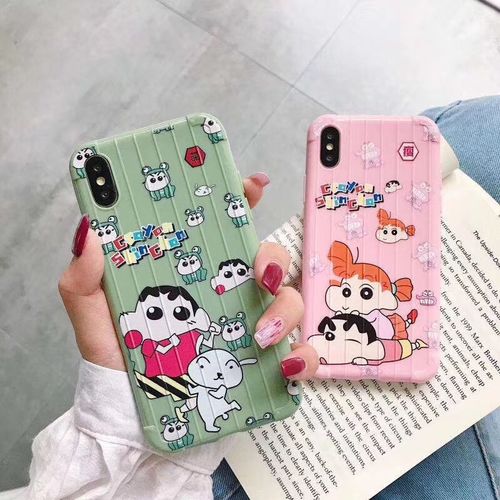 Cartoon Crayon Shinchan Travel Case Phone Case