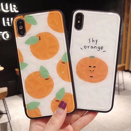 Big Oranges Sky Diamonds Flute Phone Case