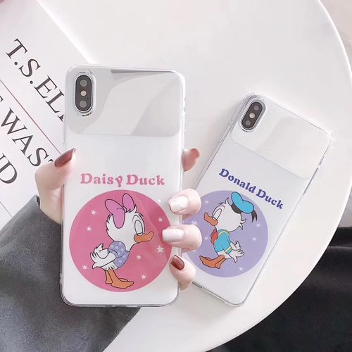 daisy duck cute makeup mirror soft phone case