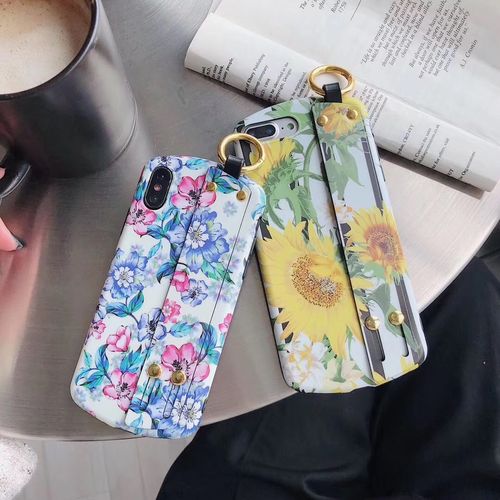 Sunflower Curved Wrist Mobile Shell