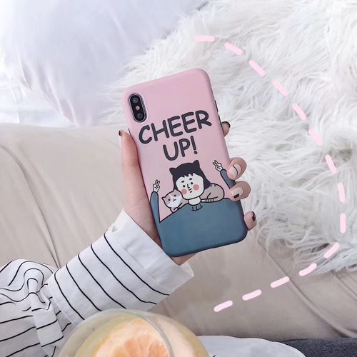 Foundation Girl cheer up Matte IMD Phone Case