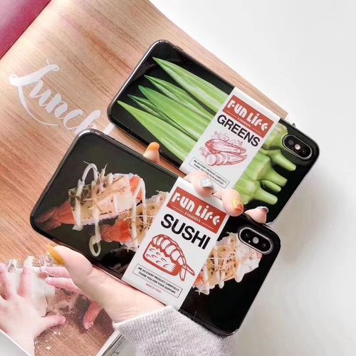 Sushi okra fruit phone case