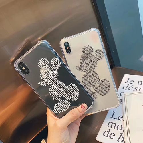 Personality letter Mickey phone case