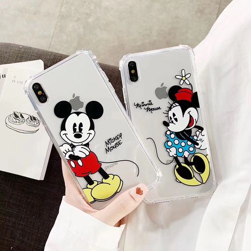 Mickey Minnie Four Corners Anti-drop Mobile Shell