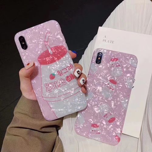 Beverage lactic acid bacteria shell pattern phone case