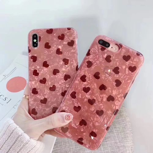 Red Love IMD All Inclusive Shell Soft Phone Case