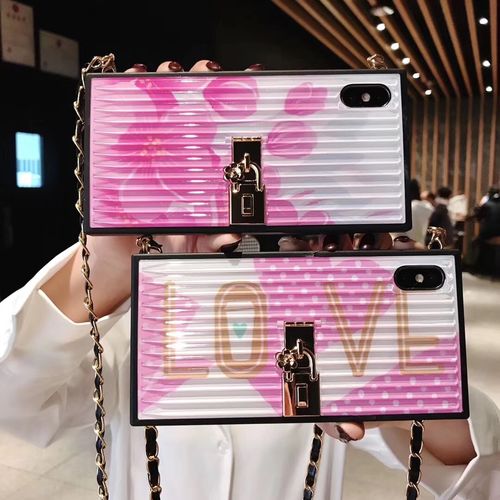 Cherry Blossom Series love Square Phone Case