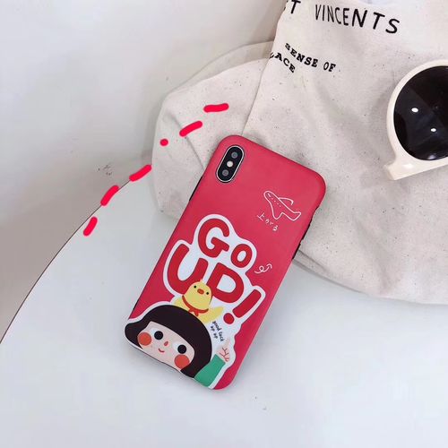 go up girl frosted IMD phone case