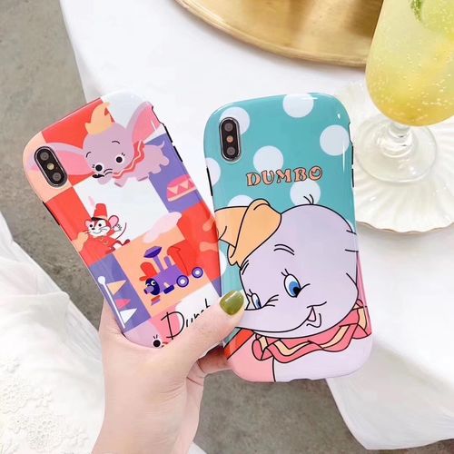 Net red cute little fly elephant phone case